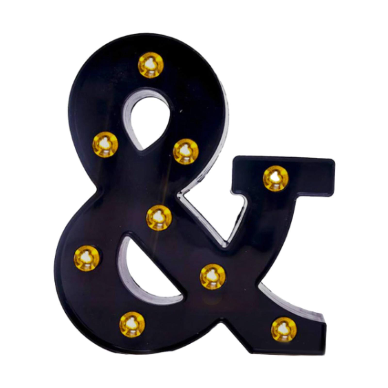 Lampu Huruf Marquee Simbol Amp - Light Up Letters Marquee ulasan dan harga