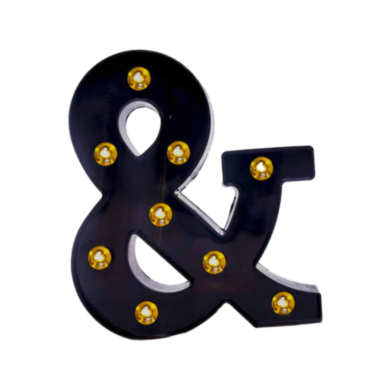Lampu Huruf Marquee Simbol Amp - Light Up Letters Marquee ulasan dan harga