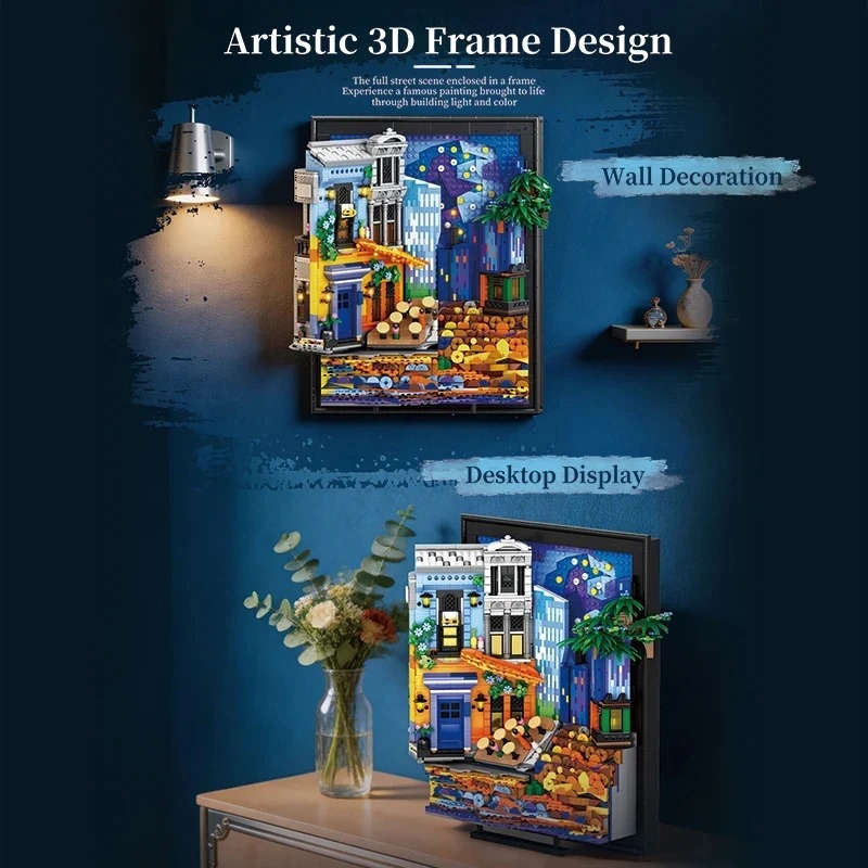 Bingkai Foto Kafe Langit Malam - Lighting Home Decor Ideas ulasan dan harga