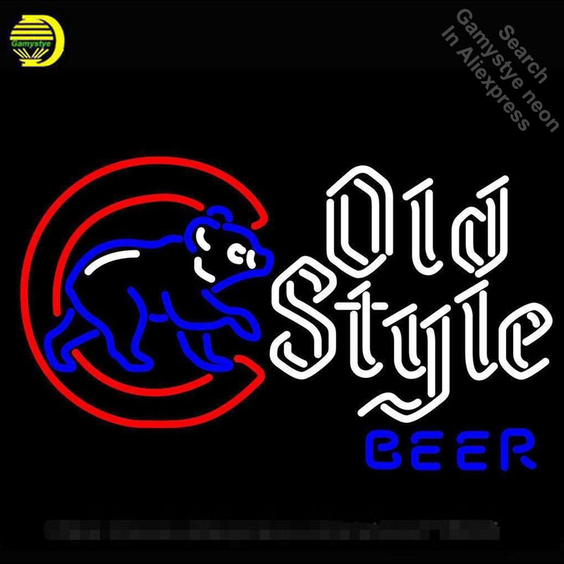 Union Cubs O gaya tanda Neon b - Union Lighting & Decor Collabs ulasan dan harga