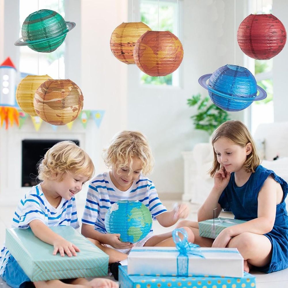 Lentera Kertas Planet Gantung  - Lantern Paper Solar ulasan dan harga
