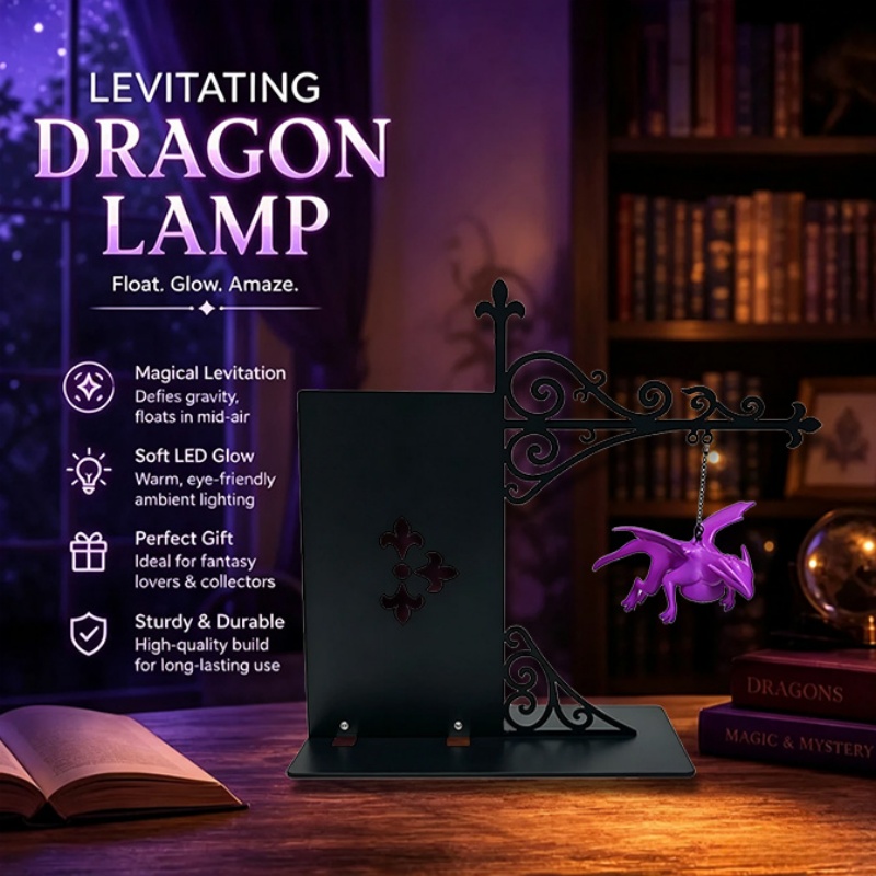 Lampu Rak Buku Naga Terbang Aj - Unique Lighting Decor ulasan dan harga