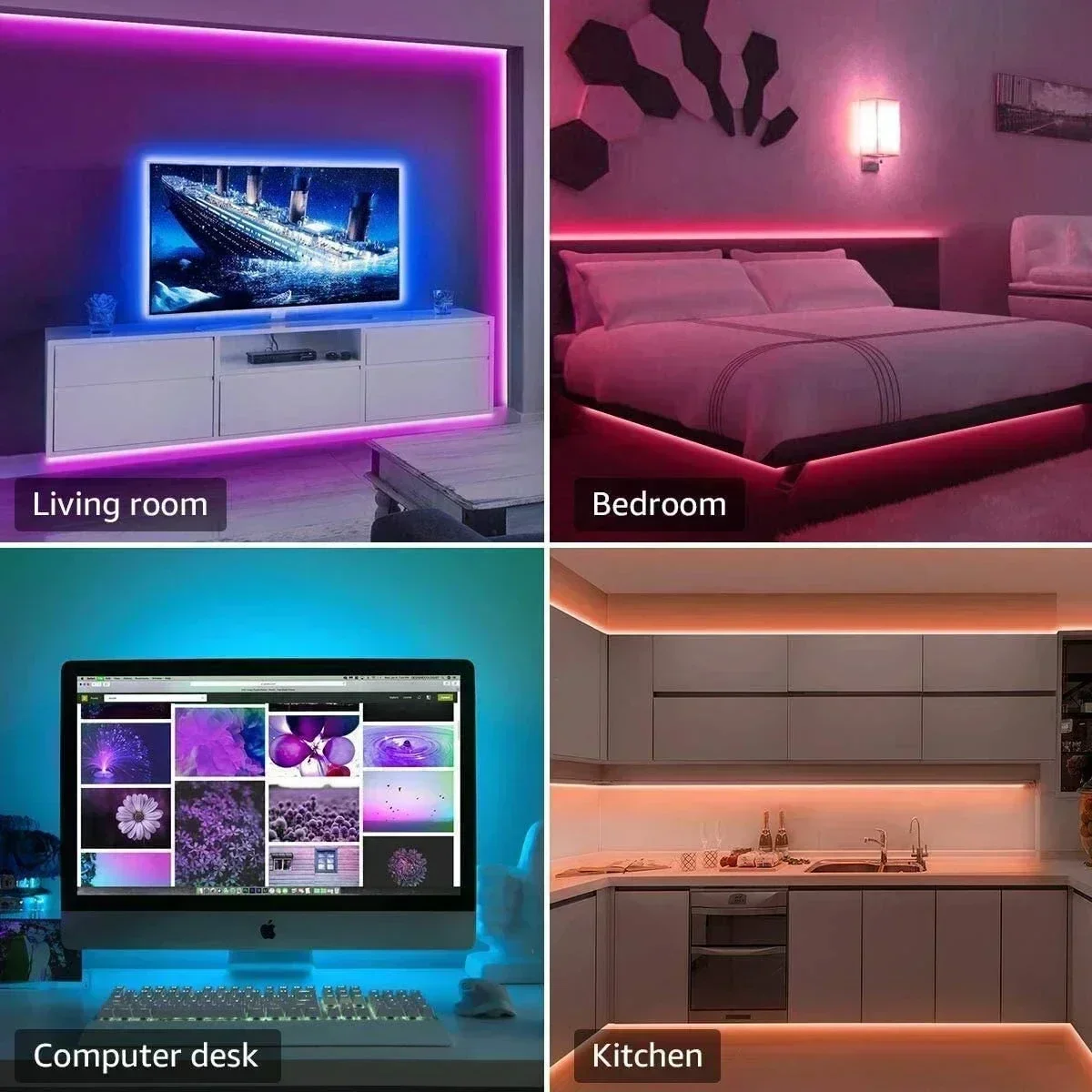 Lampu Strip LED RGB Pintar unt - Ambient Led Strip ulasan dan harga