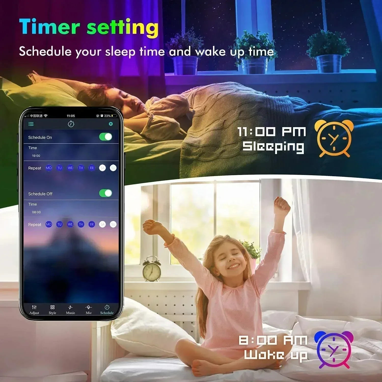 Lampu Strip LED RGB Pintar unt - Ambient Led Strip ulasan dan harga