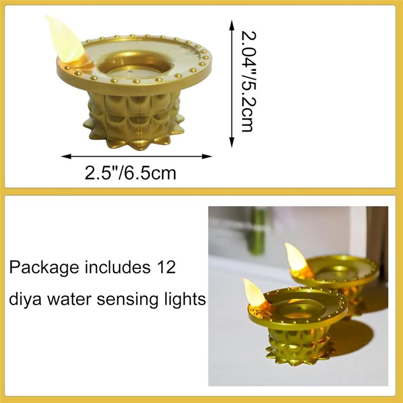 Lampu Minyak Tanpa Api Tahan A - Lighting Decoration For Diwali ulasan dan harga