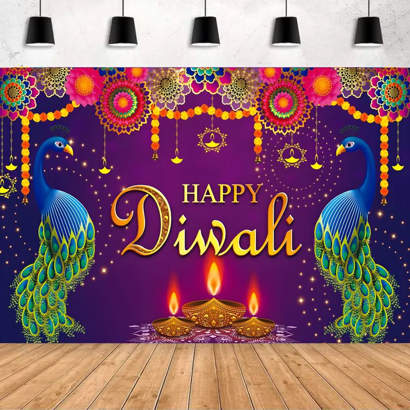 VIKAMA Latar Belakang Selamat  - Lighting Decoration For Diwali ulasan dan harga