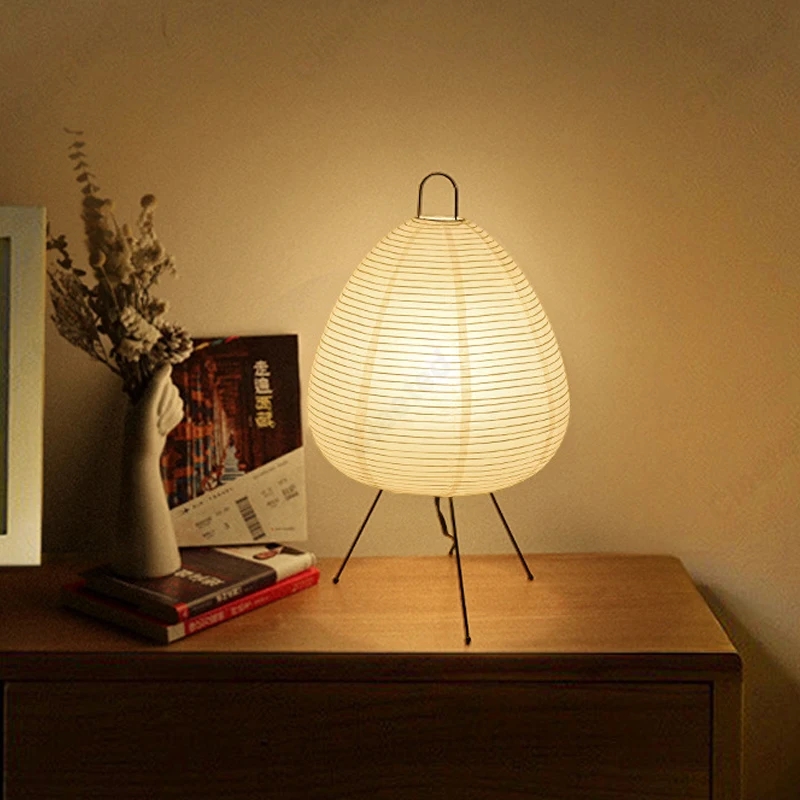 Lampu Meja Kertas Desain Jepan - Lantern Paper Solar ulasan dan harga