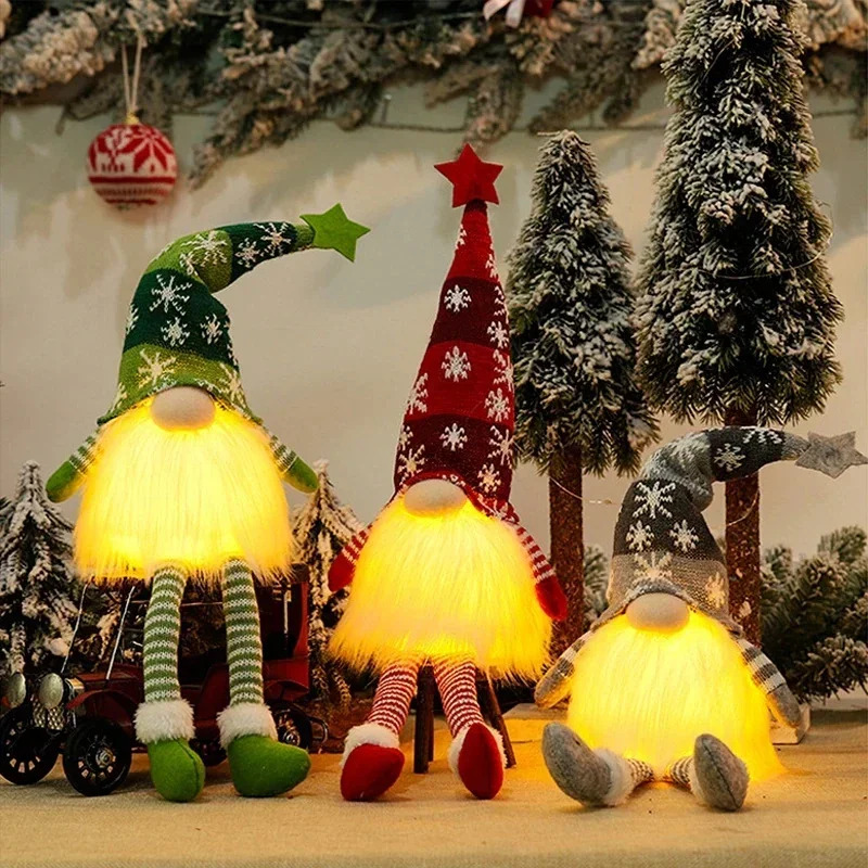 Ornamen Boneka Tanpa Wajah Nat - Home Decor Lighting Tree ulasan dan harga