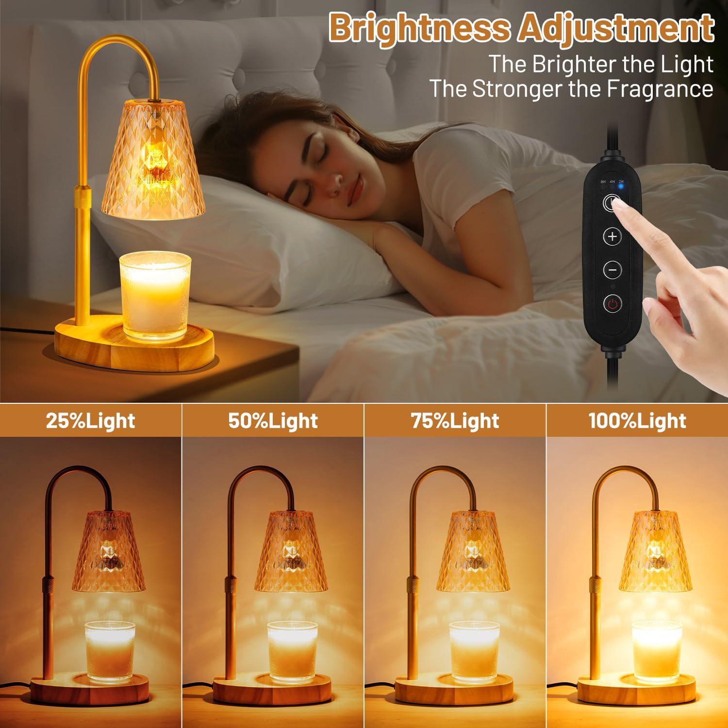 Lampu Pemanas Lilin Aromaterap - Vintage Lighting Decor ulasan dan harga