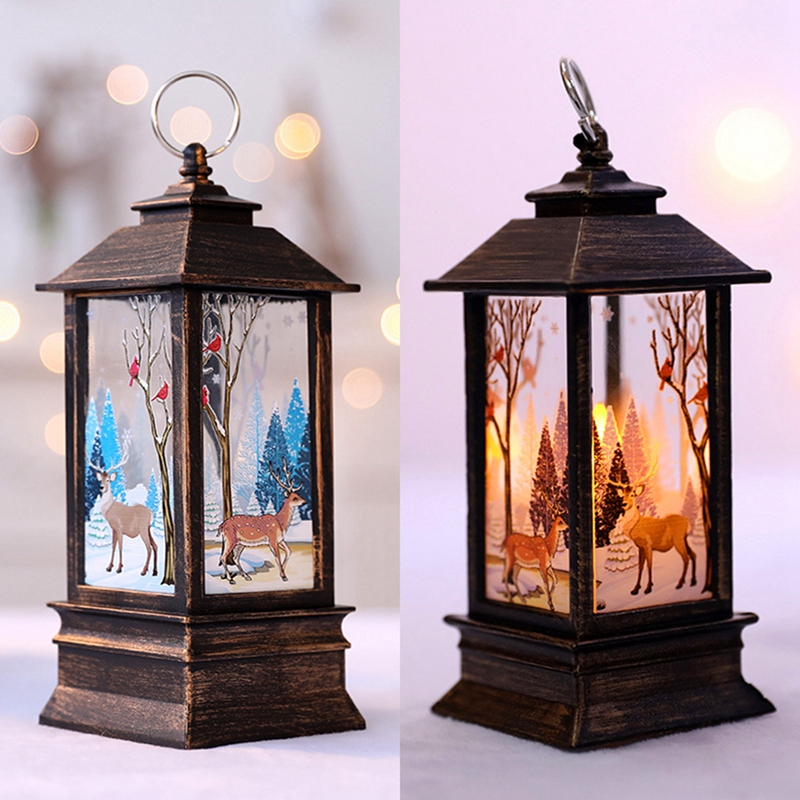 Lampu lentera Natal dekorasi S - Home Decor Lighting Tree ulasan dan harga