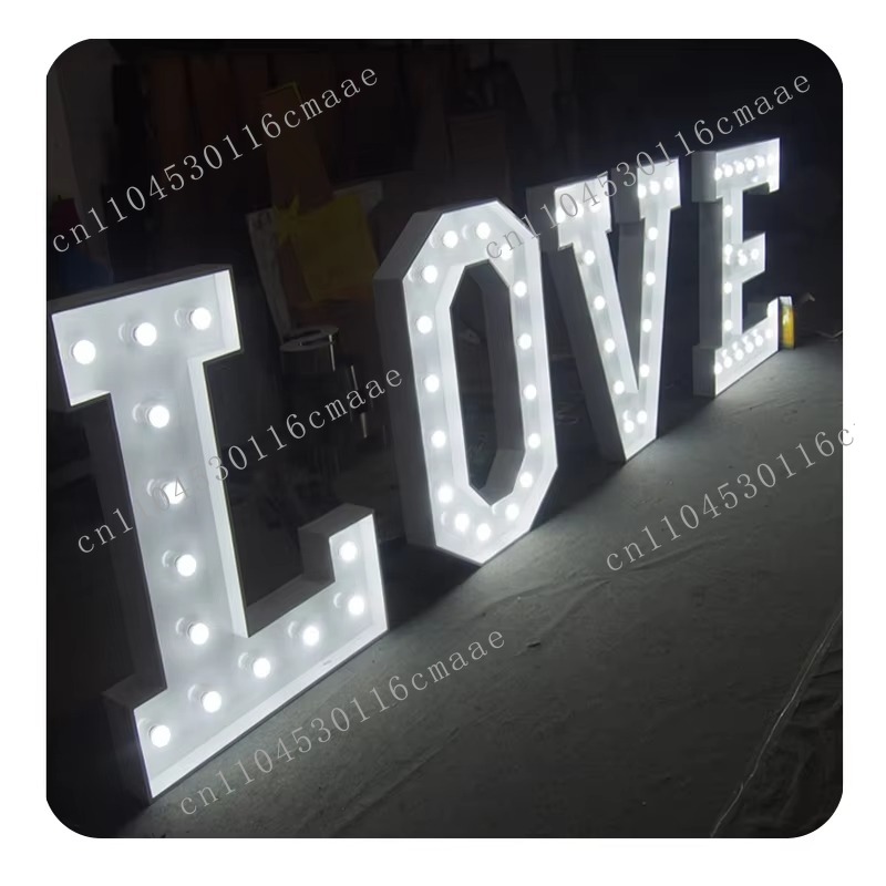 Lampu Dekorasi Marry Me Huruf  - Light Up Letters Marquee ulasan dan harga