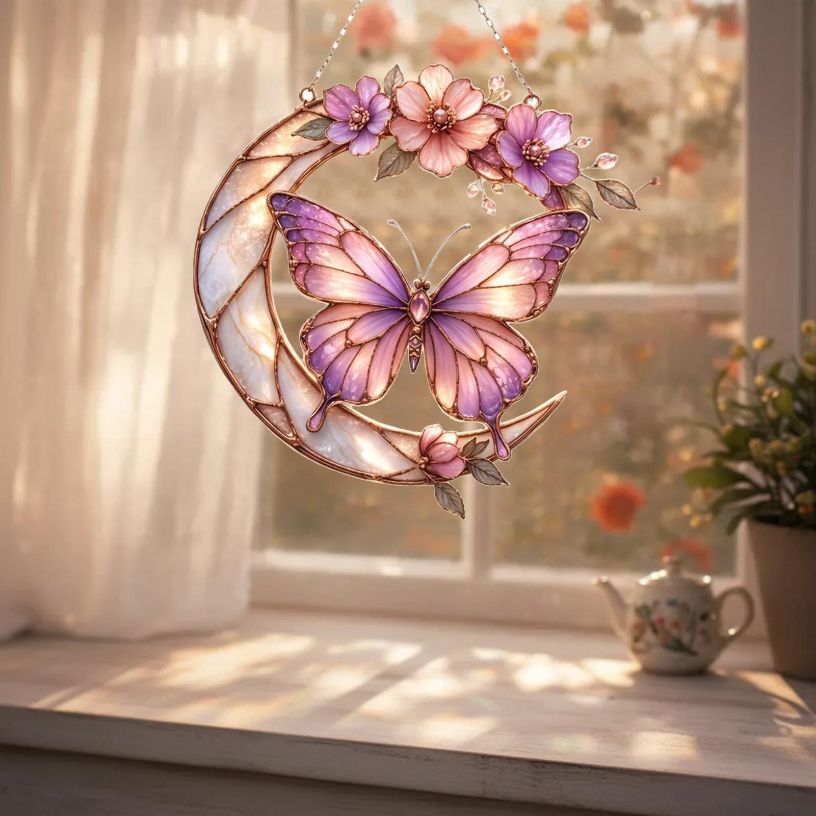 Ornamen Kupu-kupu 2D Dekorasi  - Home Decor Lighting Tree ulasan dan harga