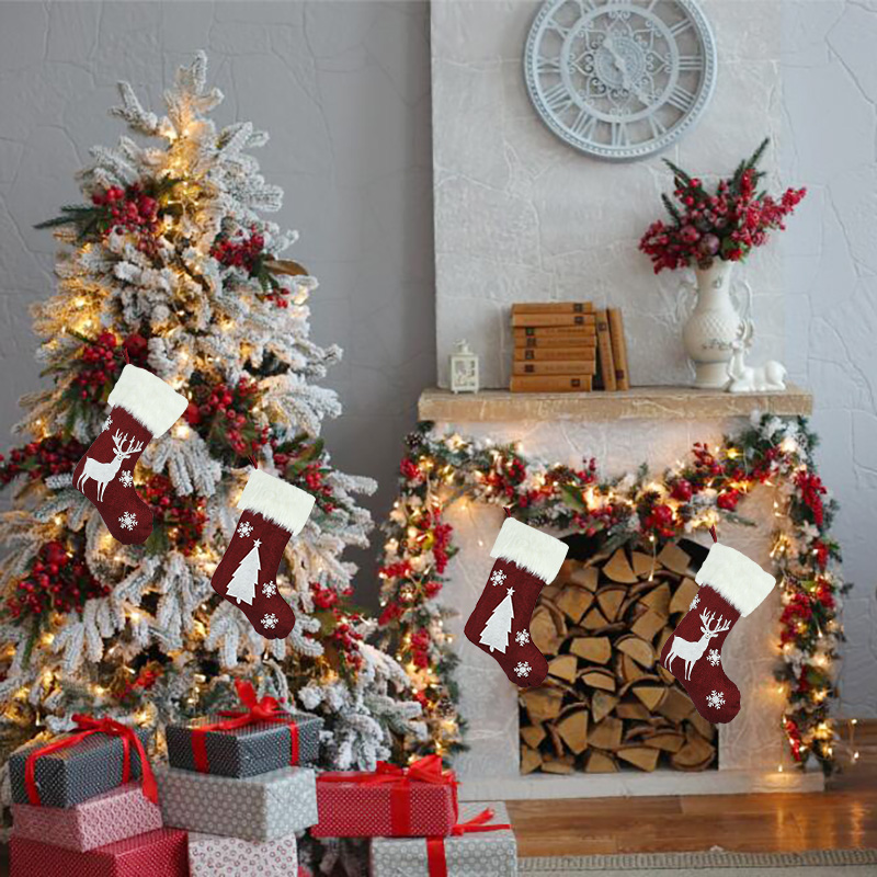 Kaus Kaki Natal dengan Lampu L - Home Decor Lighting Tree ulasan dan harga