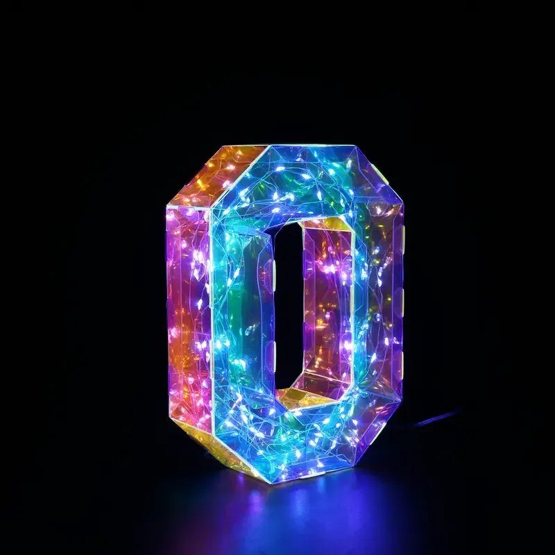 Huruf & Angka LED Gaya Glam -  - Light Up Letters Marquee ulasan dan harga