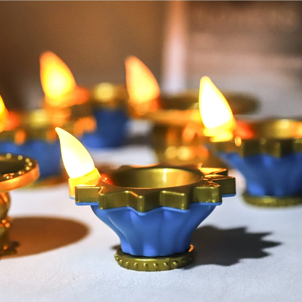 Lampu lilin LED simulasi Diwal - Lighting Decoration For Diwali ulasan dan harga