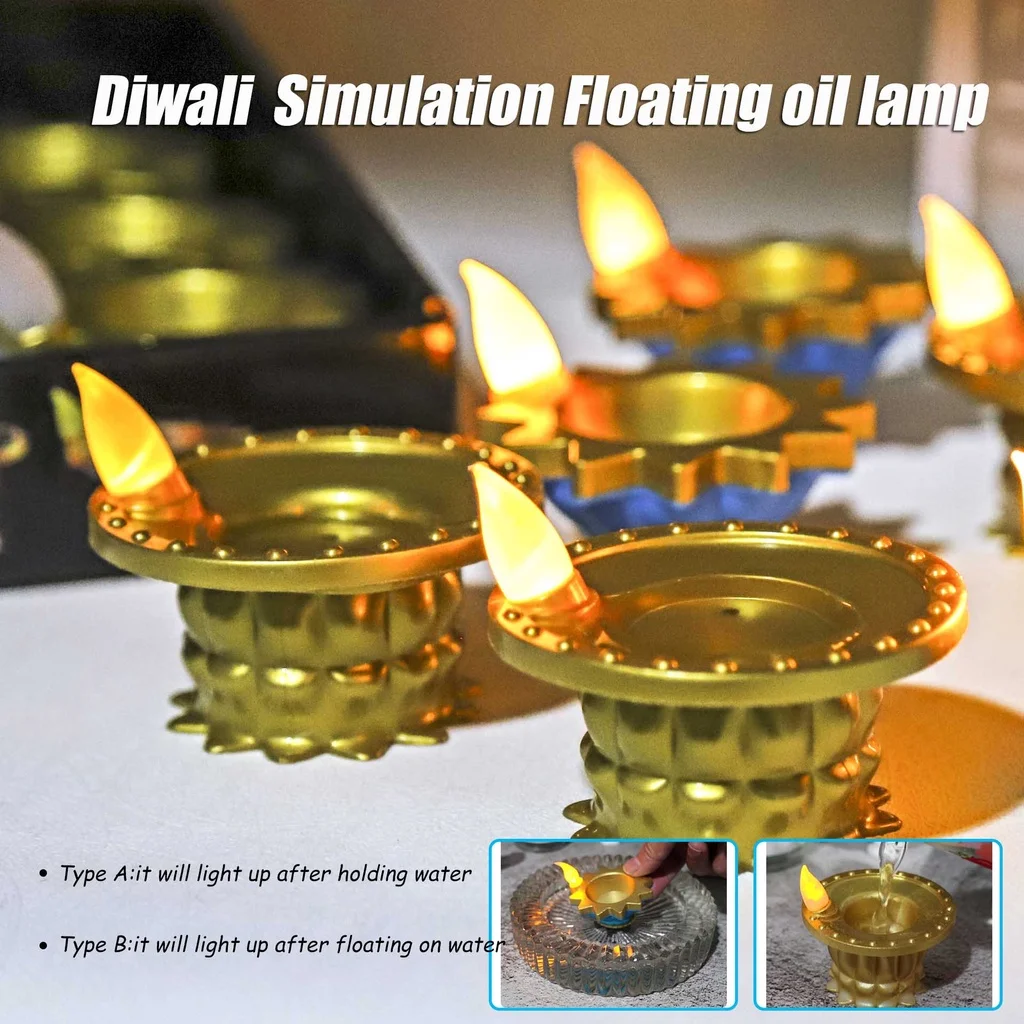 Lampu lilin LED simulasi Diwal - Lighting Decoration For Diwali ulasan dan harga