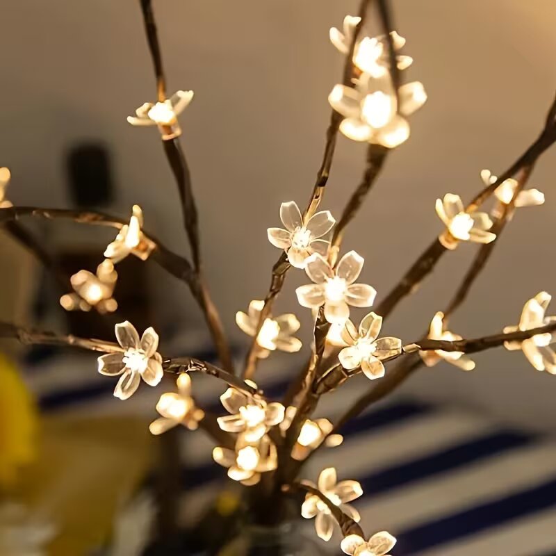 1/2 Buah 20LED Lampu Cabang Po - Lighting Decor Home ulasan dan harga