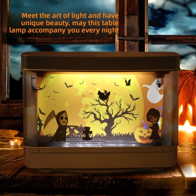 Lampu Suasana Halloween Rumah  - Orange Lighting Decor ulasan dan harga
