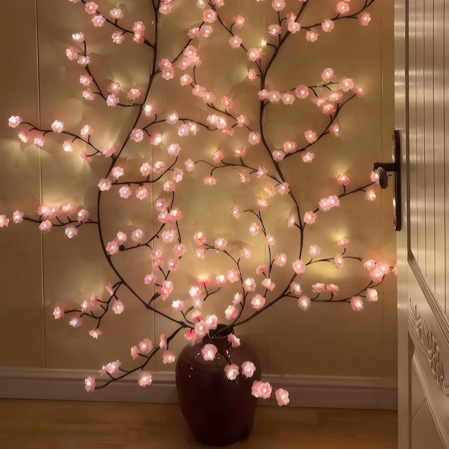 Lampu Cabang Pohon LED Ceri un - Home Decor Lighting Tree ulasan dan harga