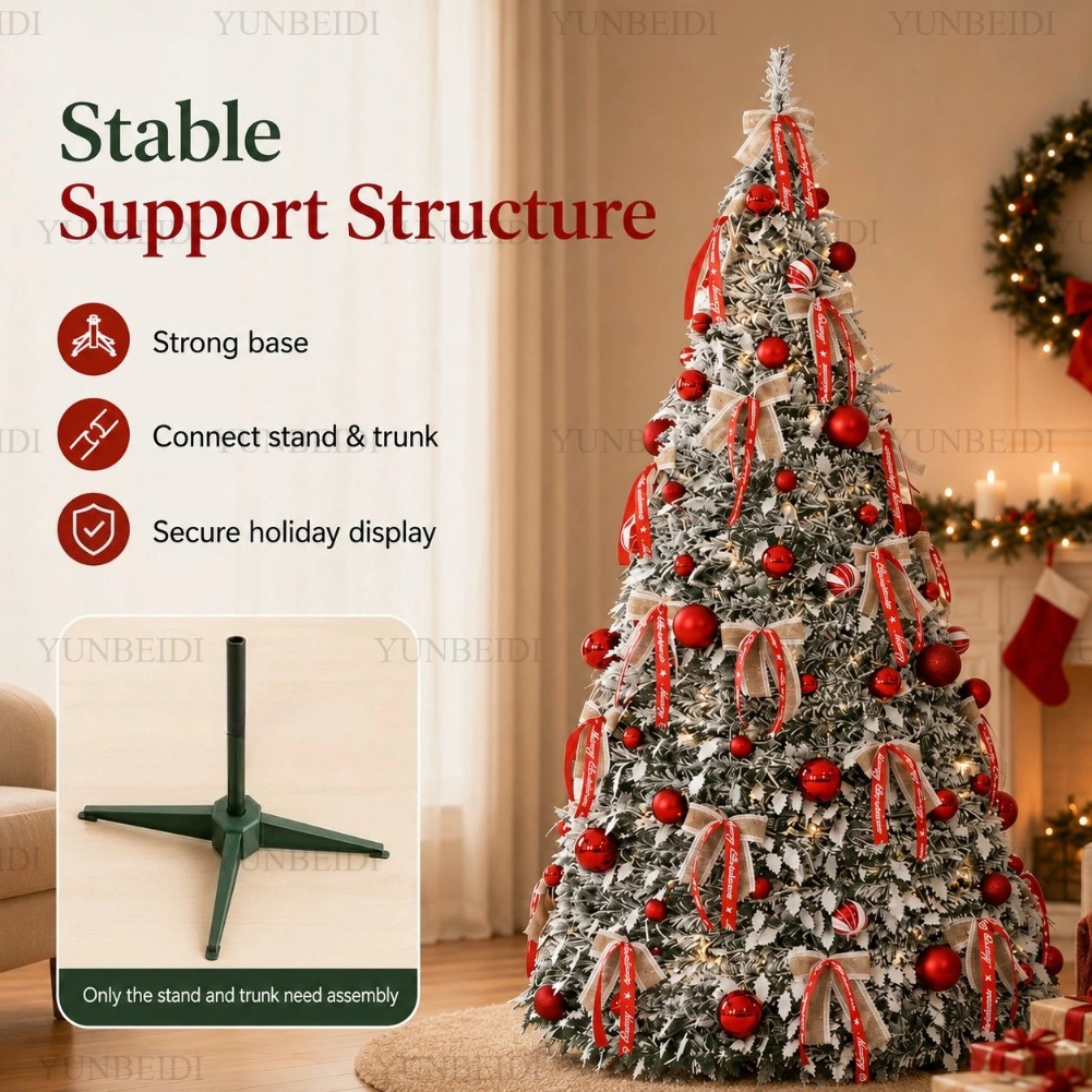 Pohon Natal Lipat dengan Ornam - Home Decor Lighting Tree ulasan dan harga