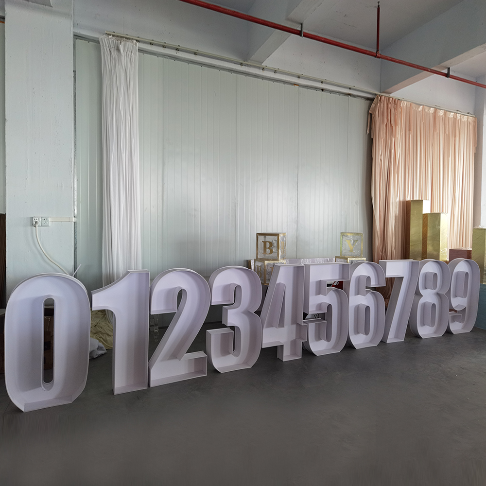 Huruf Besar Lampu Marquee Angk - Light Up Letters Marquee ulasan dan harga