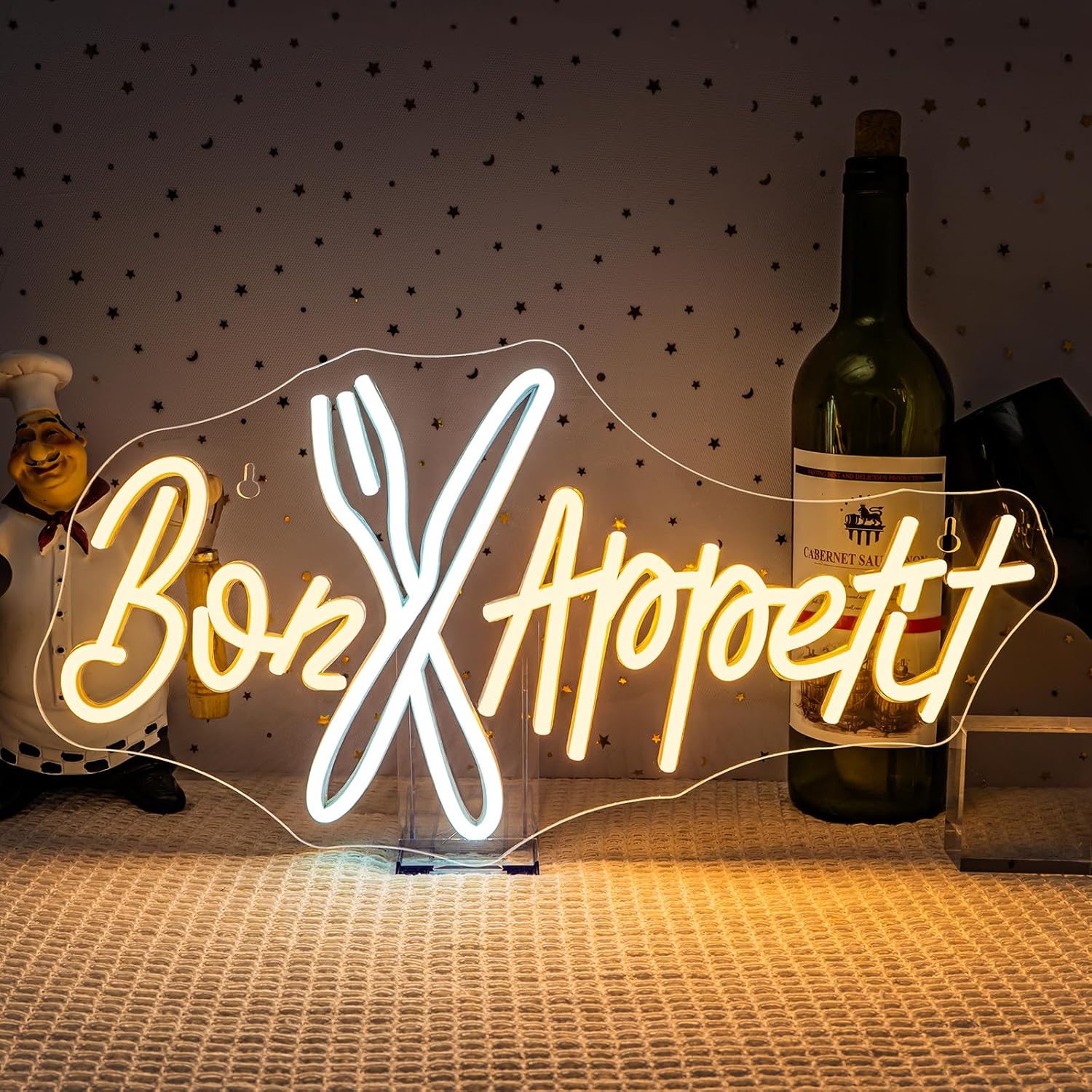 Lampu Neon Bon Appétit, Lampu  - Lighting Home Decor Ideas ulasan dan harga