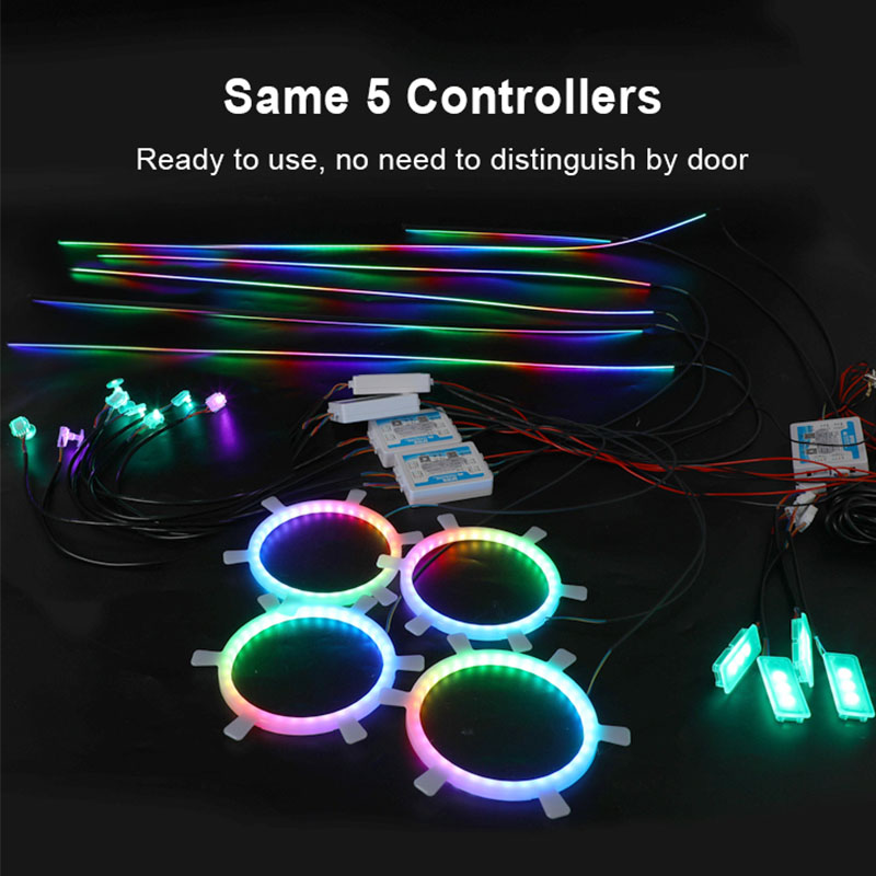 Lampu Ambient Kustom Pabrik, M - Ambient Led Strip ulasan dan harga