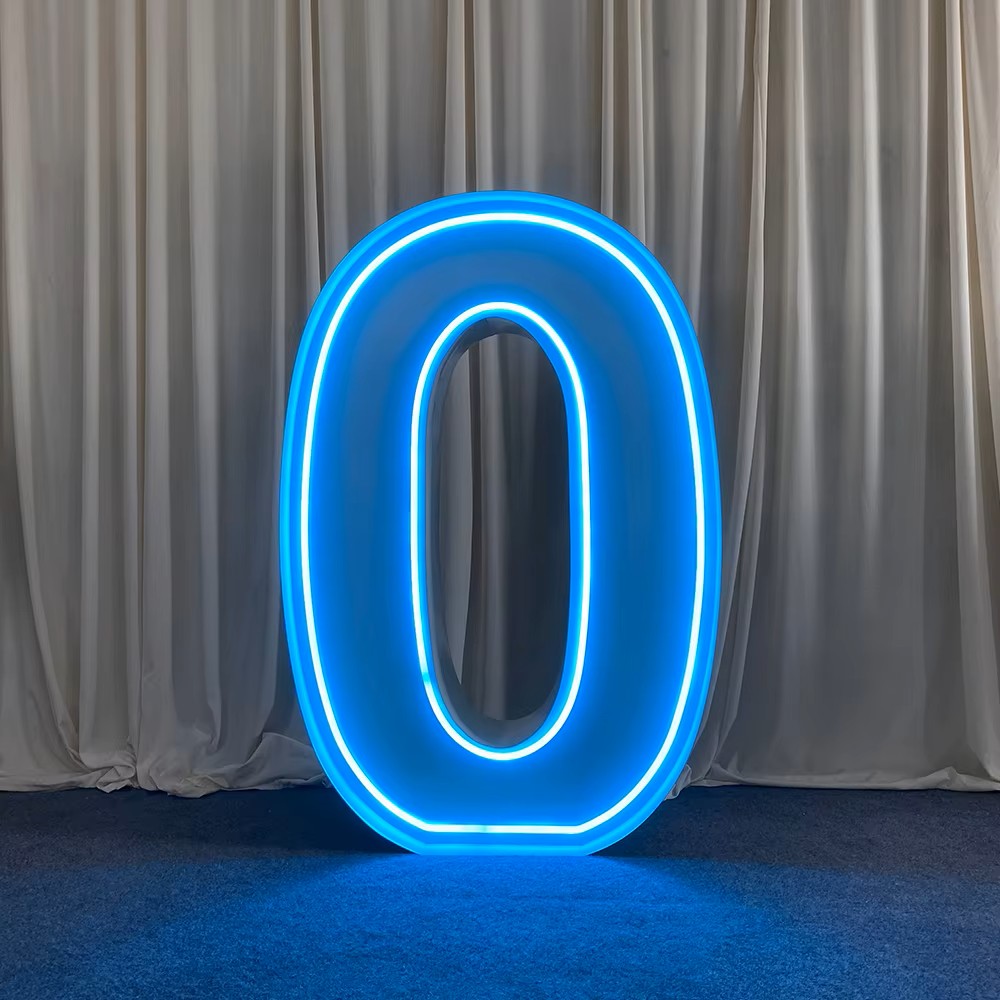 Lampu Neon LED RGB Huruf Besar - Light Up Letters Marquee ulasan dan harga