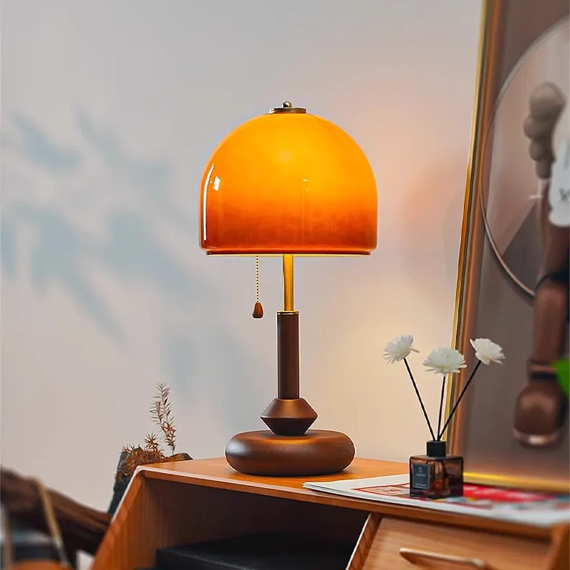 Lampu Meja Dekoratif Kaca Berw - Lighting Home Decor Ideas ulasan dan harga