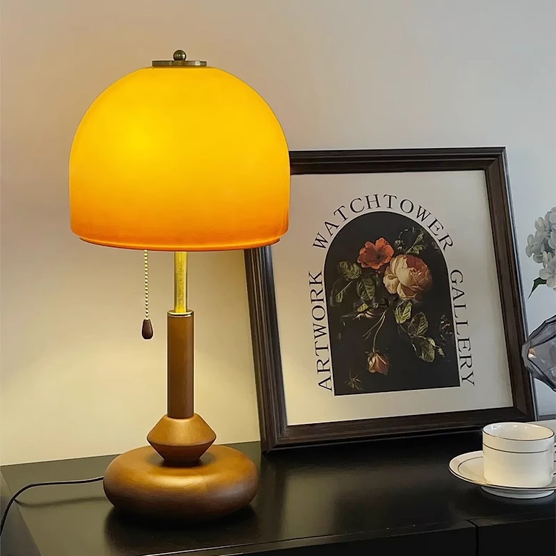 Lampu Meja Dekoratif Kaca Berw - Lighting Home Decor Ideas ulasan dan harga