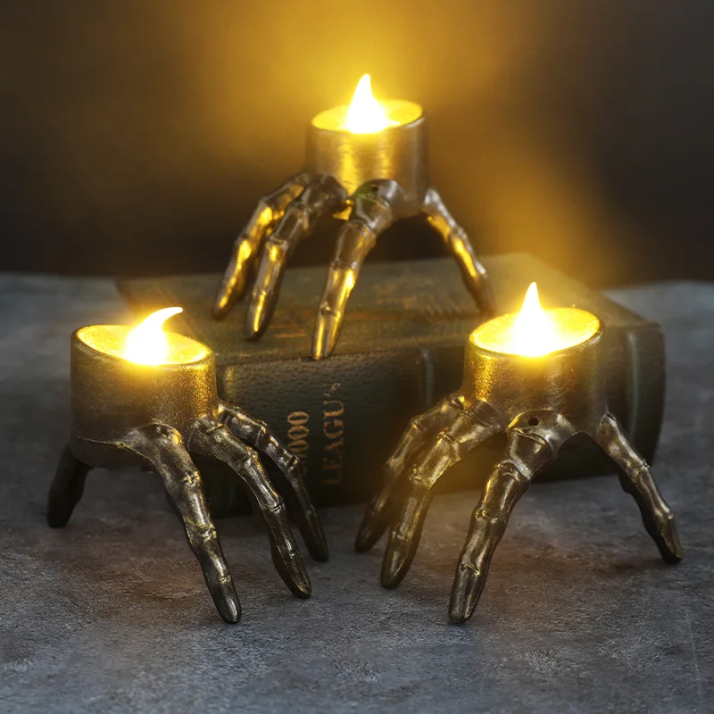 Halloween lampu lilin LED teng - Orange Lighting Decor ulasan dan harga