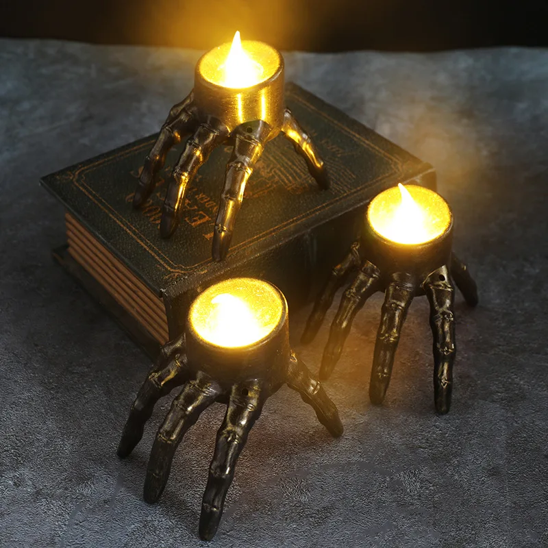Halloween lampu lilin LED teng - Orange Lighting Decor ulasan dan harga
