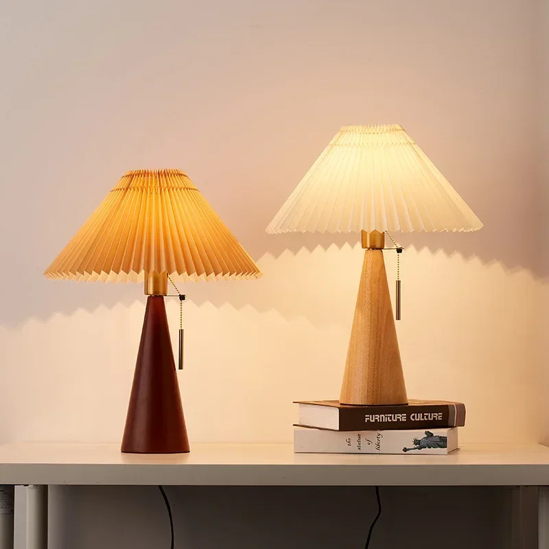 Lampu Meja Lipit Retro Lampu K - Lighting Decor Home ulasan dan harga