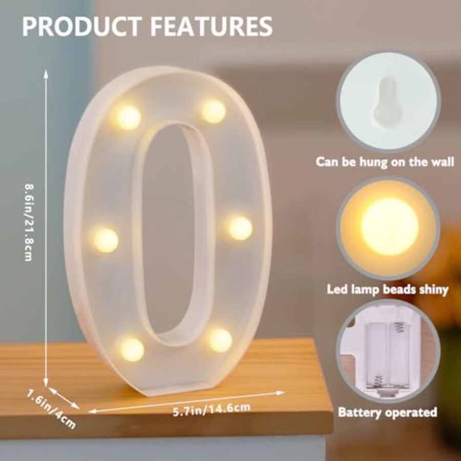 Angka LED Marquee, Huruf Menya - Light Up Letters Marquee ulasan dan harga