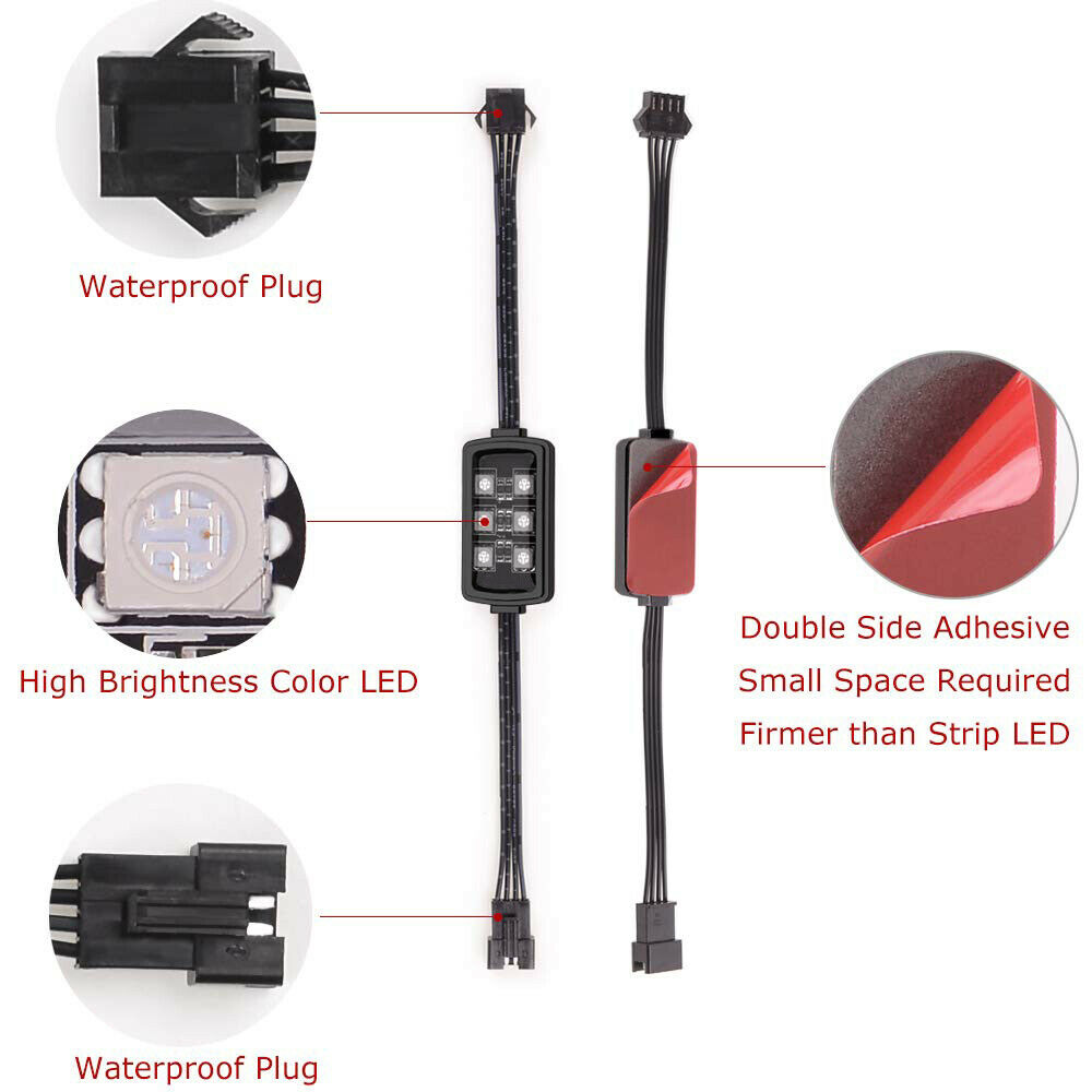 Niscarda Mobil Sepeda Motor RG - Ambient Led Strip ulasan dan harga