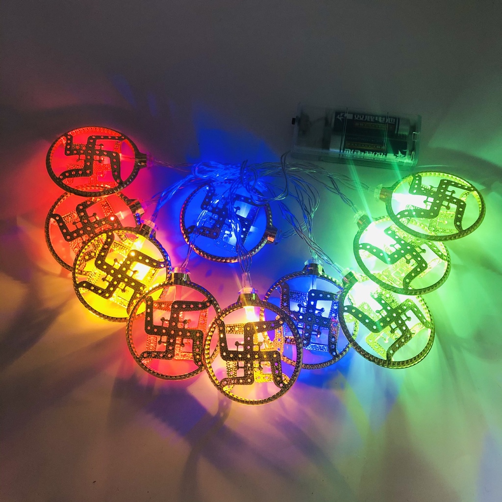 Cahaya Diwali LED AUM OM Swast - Lighting Decoration For Diwali ulasan dan harga