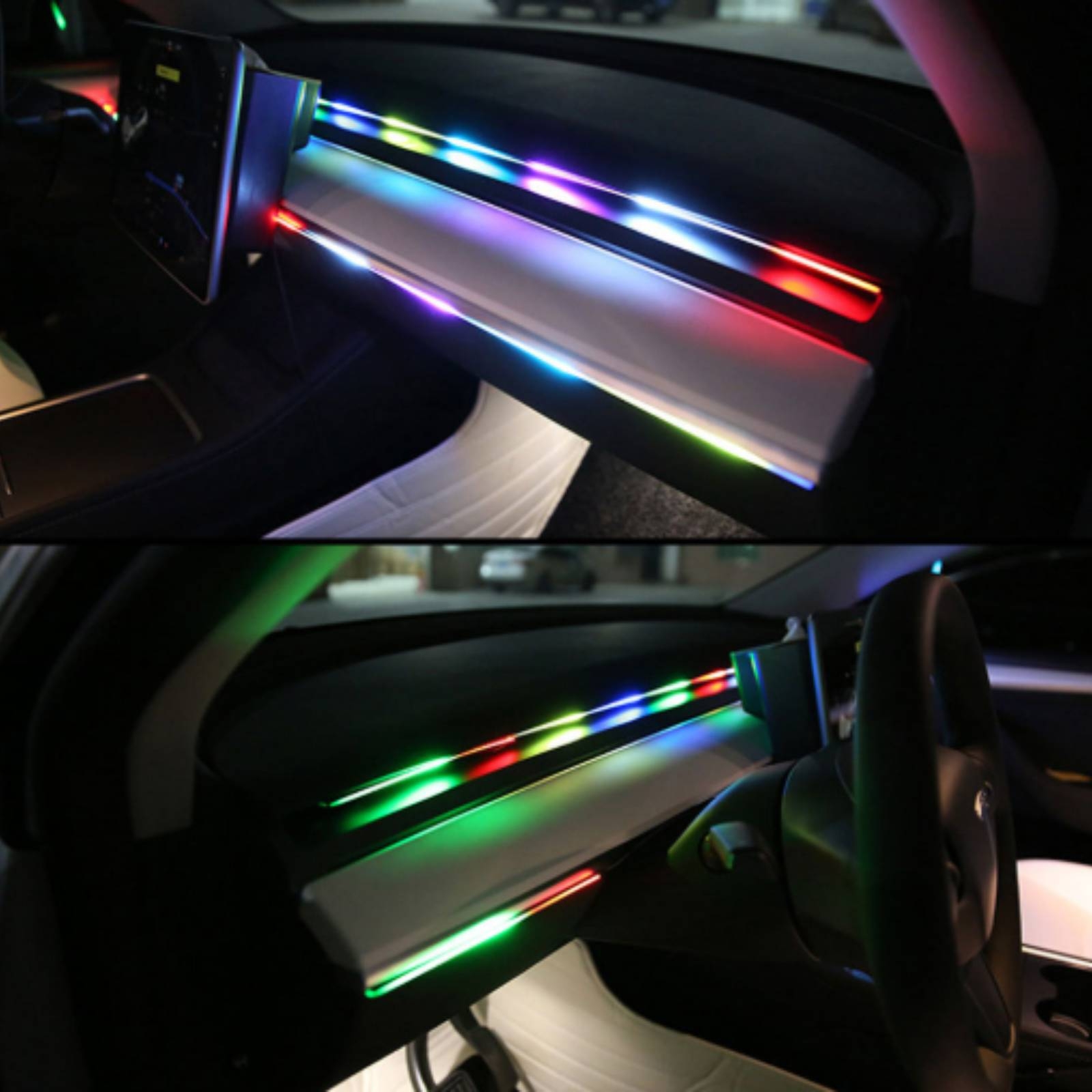 6 Buah Lampu LED Interior Mobi - Ambient Led Strip ulasan dan harga