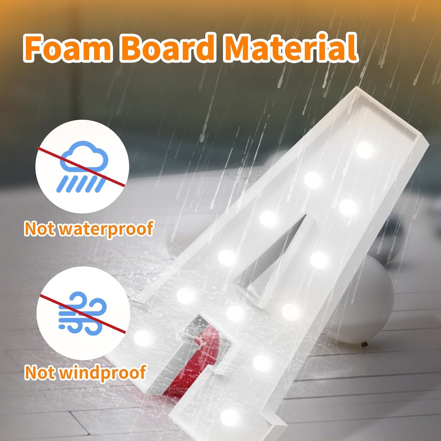 DIY Marquee menyala huruf mosa - Light Up Letters Marquee ulasan dan harga